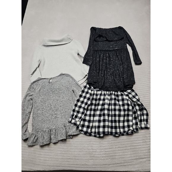 Old Navy Lot Girls 4T Dress & 3 Shirts - Picture 6 of 8